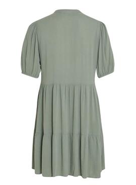 Vestido Vila Lopez Verde Para Mujer