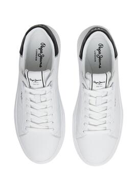 Zapatillas Pepe Jeans Eaton Basic Blanco Para Hombre