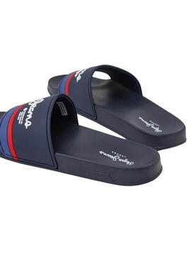 Chanclas Pepe Jeans Portobello Marino Para Hombre