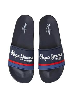 Chanclas Pepe Jeans Portobello Marino Para Hombre