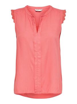 Top Only Kimmi Coral Para Mujer