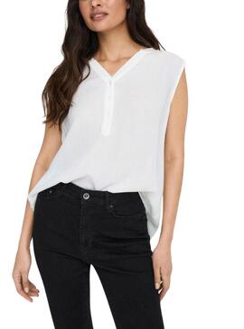 Top Only Jette Blanco Para Mujer