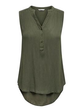 Top Only Jette Verde Para Mujer