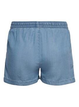 Shorts Only Pema Denim Claro Para Mujer