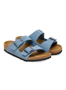 Sandalias Birkenstock Arizona Birko-Flor Azul Kids