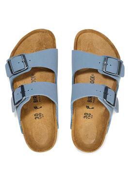 Sandalias Birkenstock Arizona Birko-Flor Azul Kids