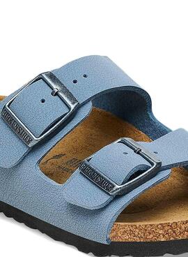 Sandalias Birkenstock Arizona Birko-Flor Azul Kids