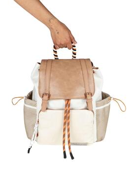 Mochila Munuch Deep Blanco Para Mujer