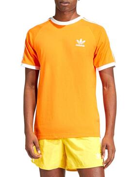 Camiseta Adidas Stripes Neranja