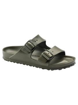 Sandalias Birkenstock  Arizona EVA regular fit para hombre en verde oliva