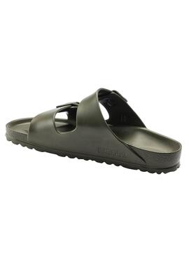 Sandalias Birkenstock  Arizona EVA regular fit para hombre en verde oliva