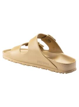 Sandalias Birkenstock Arizona EVA dorado para mujer