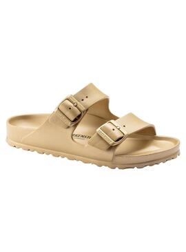 Sandalias Birkenstock Arizona EVA dorado para mujer