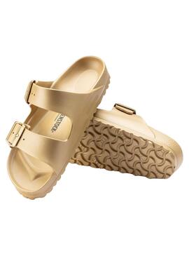 Sandalias Birkenstock Arizona EVA dorado para mujer