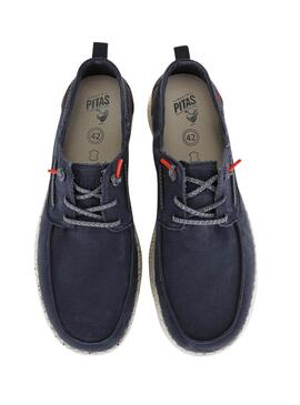 Náuticos Walkin Pitas Jack azul para hombre