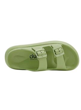 Sandalias Duuo EVA Verde Para Mujer