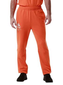 Jogger Kappa Giova Naranja Para Hombre