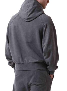 Sudadera Kappa Lome Gris Para Hombre