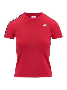Camiseta Kappa Luise Rojo Para Mujer