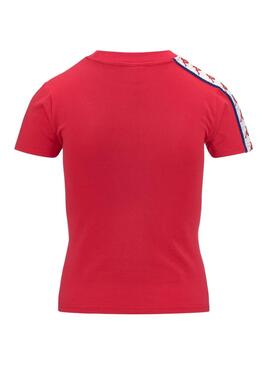 Camiseta Kappa Luise Rojo Para Mujer