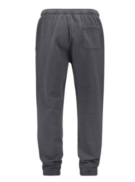 Jogger Kappa Lazlo Gris Para Hombre