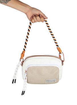 Bandolera Munich Camera Deep Blanco Para Mujer