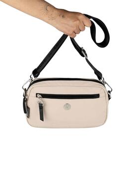 Bolso Munich Bloom Slim Beige Para Mujer