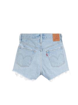 Shorts Levis 501  Denim Claro Para Mujer