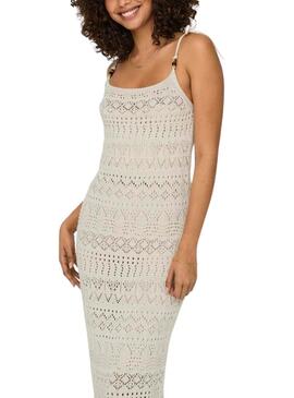 Vestido Only Avina Beige Para Mujer