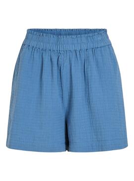 Short Vila Vilania Azul Para Mujer