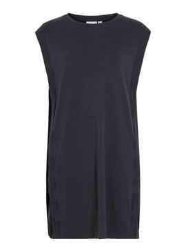 Vestido Vila Viursa Negro Para Mujer