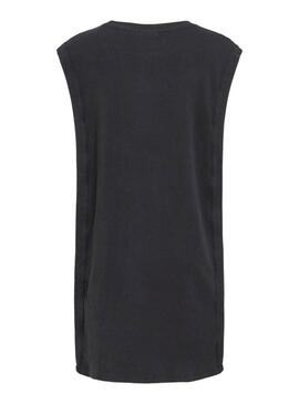 Vestido Vila Viursa Negro Para Mujer