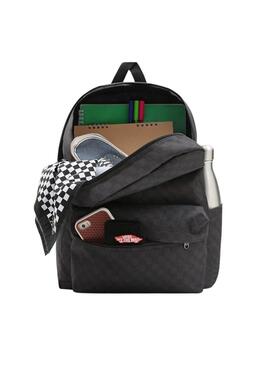 Mochila Vans Old Skool Check Negro