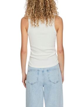 Top Vila Visona Blanco Para Mujer