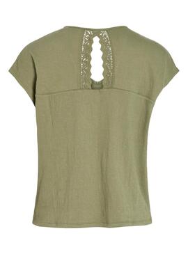 Top Vila Visyma Verde Para Mujer