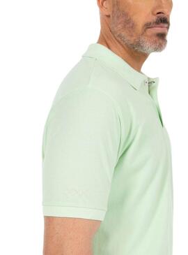 Polo El Pulpo Basic Verde Para Hombre