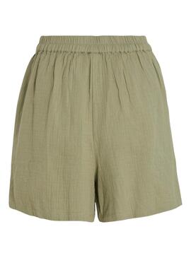 Shorts Vila Vijillo Verde Para Mujer