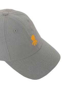 Gorra El Pulpo Logo Gris Para Hombre