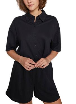 Camisa Vila Vicarmena Negro Para Mujer