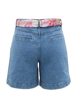 Shorts Vila Vivanil Denim Para Mujer