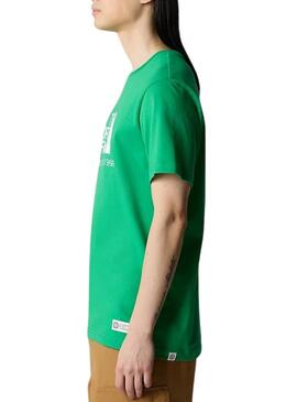 Camiseta The North Face Berkeley Verde Para Hombre