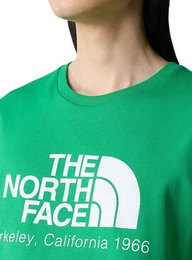 Camiseta The North Face Berkeley Verde Para Hombre