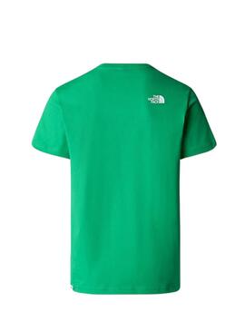 Camiseta The North Face Berkeley Verde Para Hombre