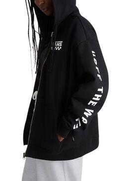 Sudadera Vans Extra Fun Negro Para Mujer