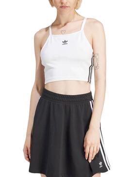 Top Adidas Adicolor Blanco Para Mujer