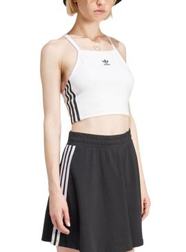 Top Adidas Adicolor Blanco Para Mujer