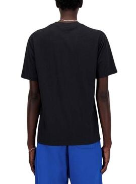 Camiseta New Balance Essentials Negro Para Hombre