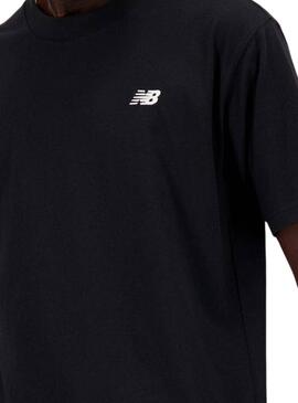 Camiseta New Balance Essentials Negro Para Hombre