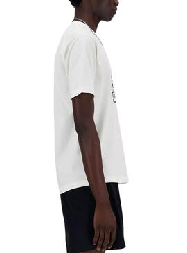 Camiseta New Balance Relaxed Blanco Para Hombre