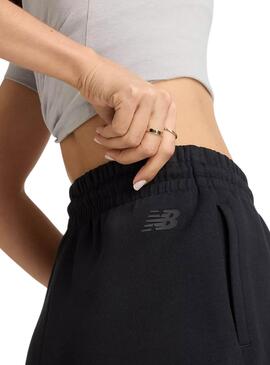 Short New Balance Density Negro Para Mujer